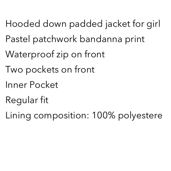 MC2 Saint Barth Girls Hooded Down Jacket In Bandana Print Size 10 NWOT - Picture 12 of 12